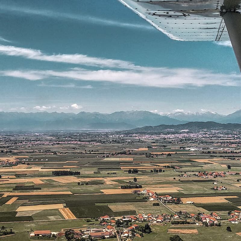 Collina Torinese in volo